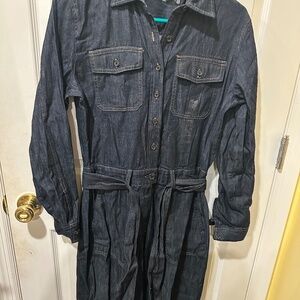 Lauren Ralph. Lauren denim jumpsuit